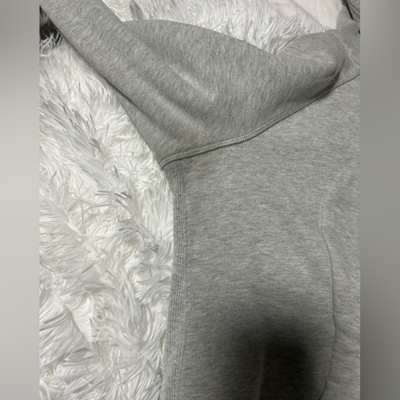 Women’s grey lululemon scuba jacket Size 10 - Picture 5 of 7